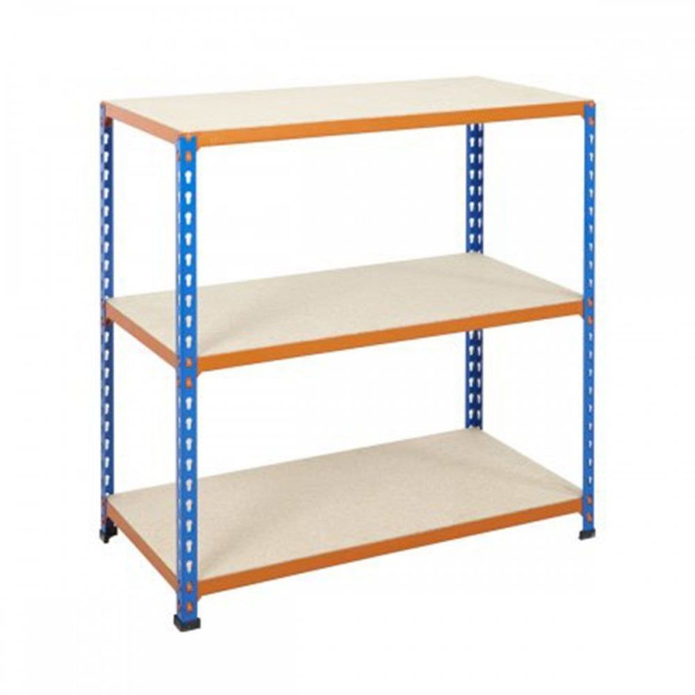 Industrial 340kg Boltless Chipboard Shelving 3 Level | Racking.com