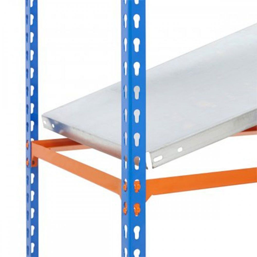 Industrial 340kg Boltless Galvanised Steel Shelving 1980mm High