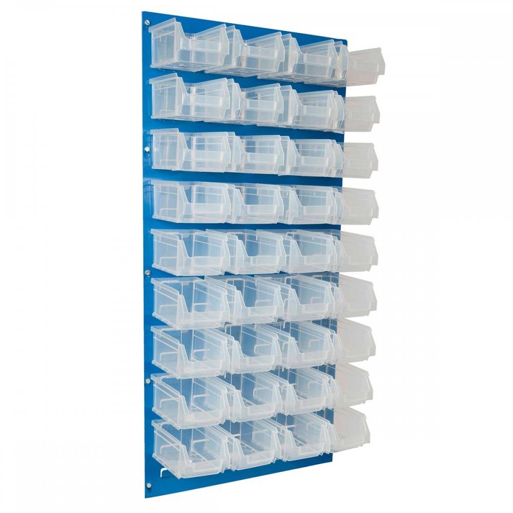 Wall Mounted Louvre Panel Bin Kits | Racking.com