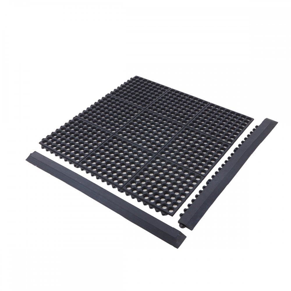 Interlocking Rubber Antifatigue Floor Tiles