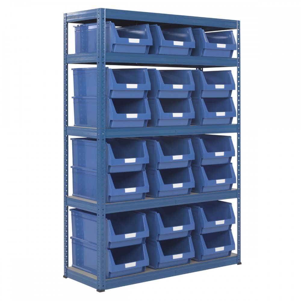 Industrial 265kg 303w x 500d Parts Storage Bin Shelving