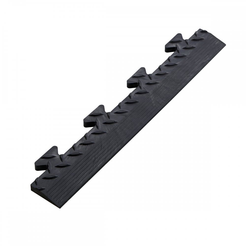 Industrial Interlocking Vinyl Floor Tile Edging Strips