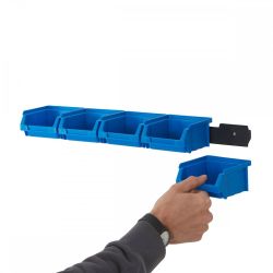 Wall Mounted Bin Rail Kits