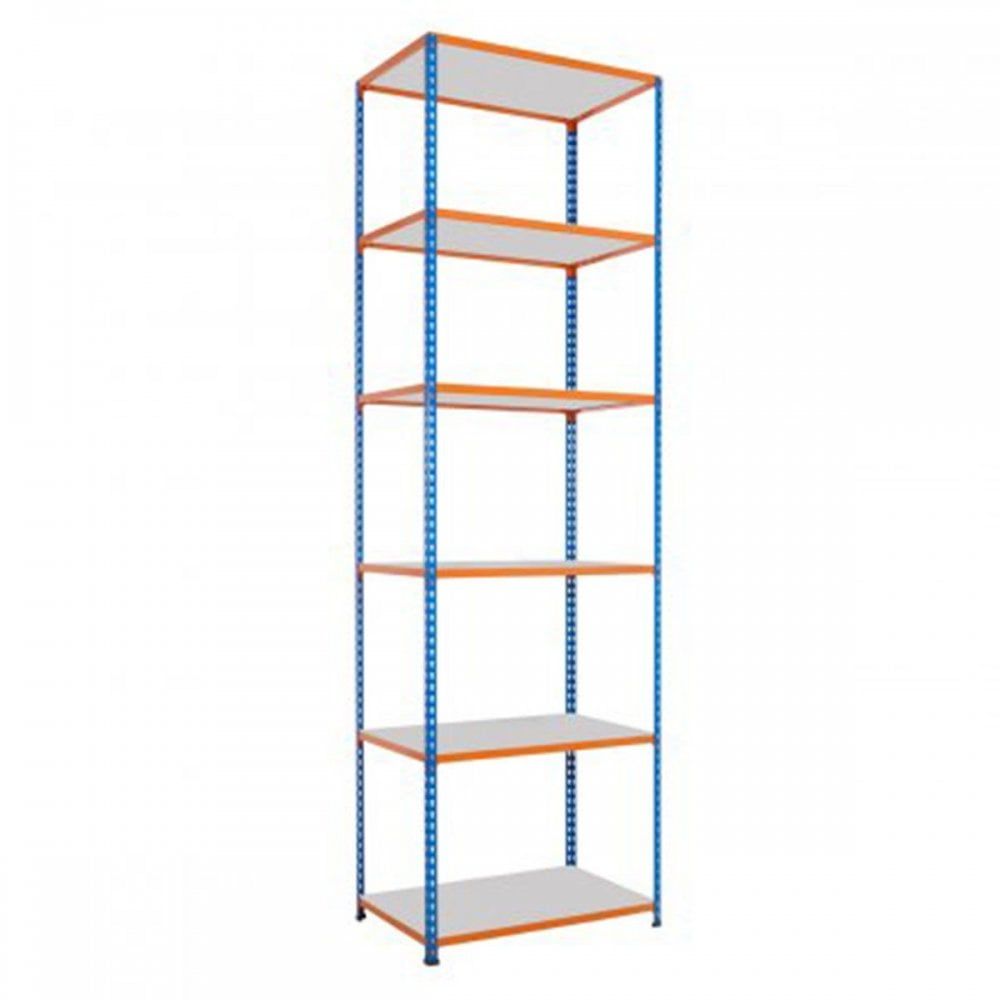 Industrial 340kg Boltless Galvanised Steel Shelving 3050mm High ...