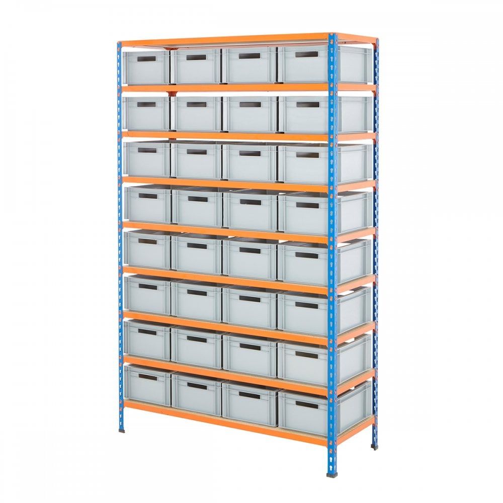 Euro Box Storage Racking Van Storage Kits with Euro Boxes | Racking.com
