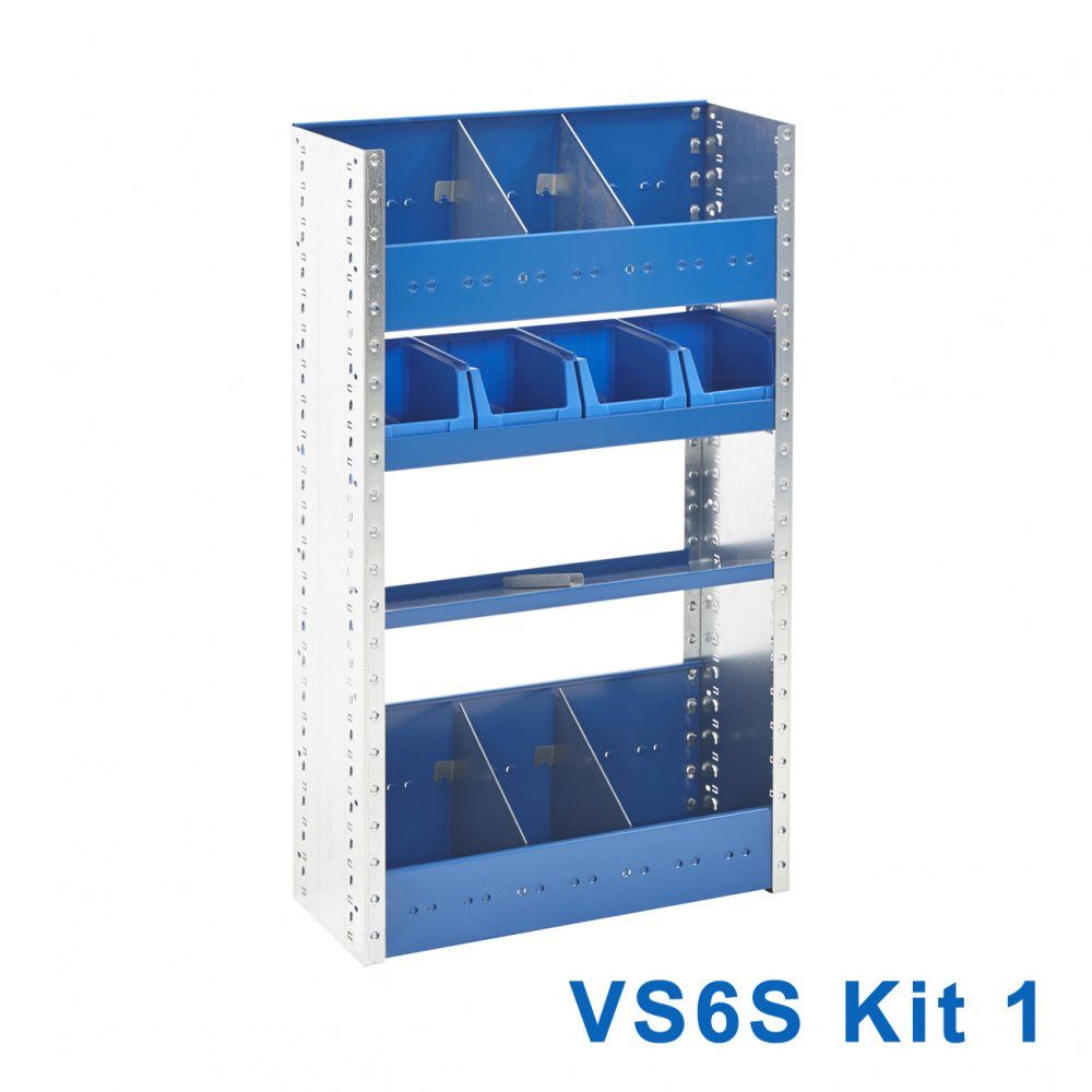 Van Shelving Kits 650mm Wide Standard