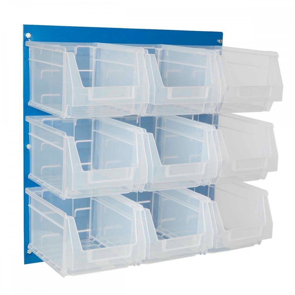 Wall Mounted Louvre Panel Bin Kits