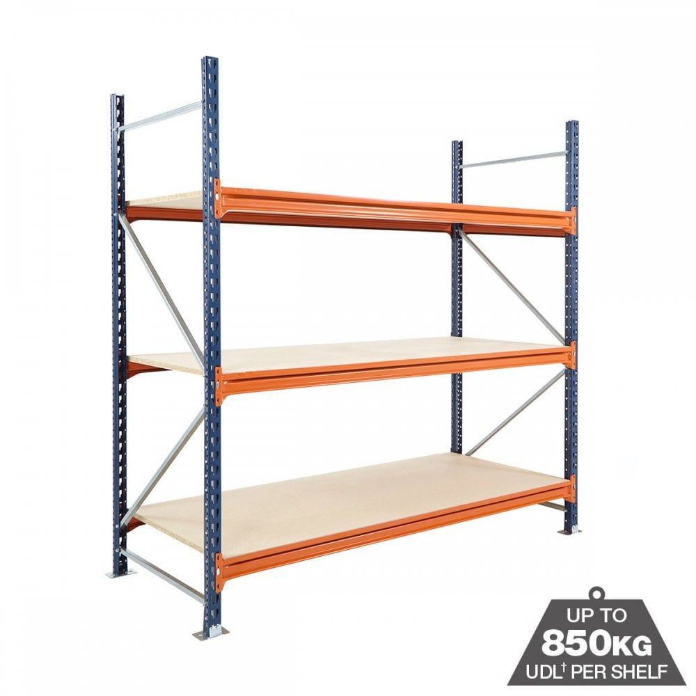 Heavy Duty Longspan 3 Level Starter Bay Kit, 3 Levels Longspan