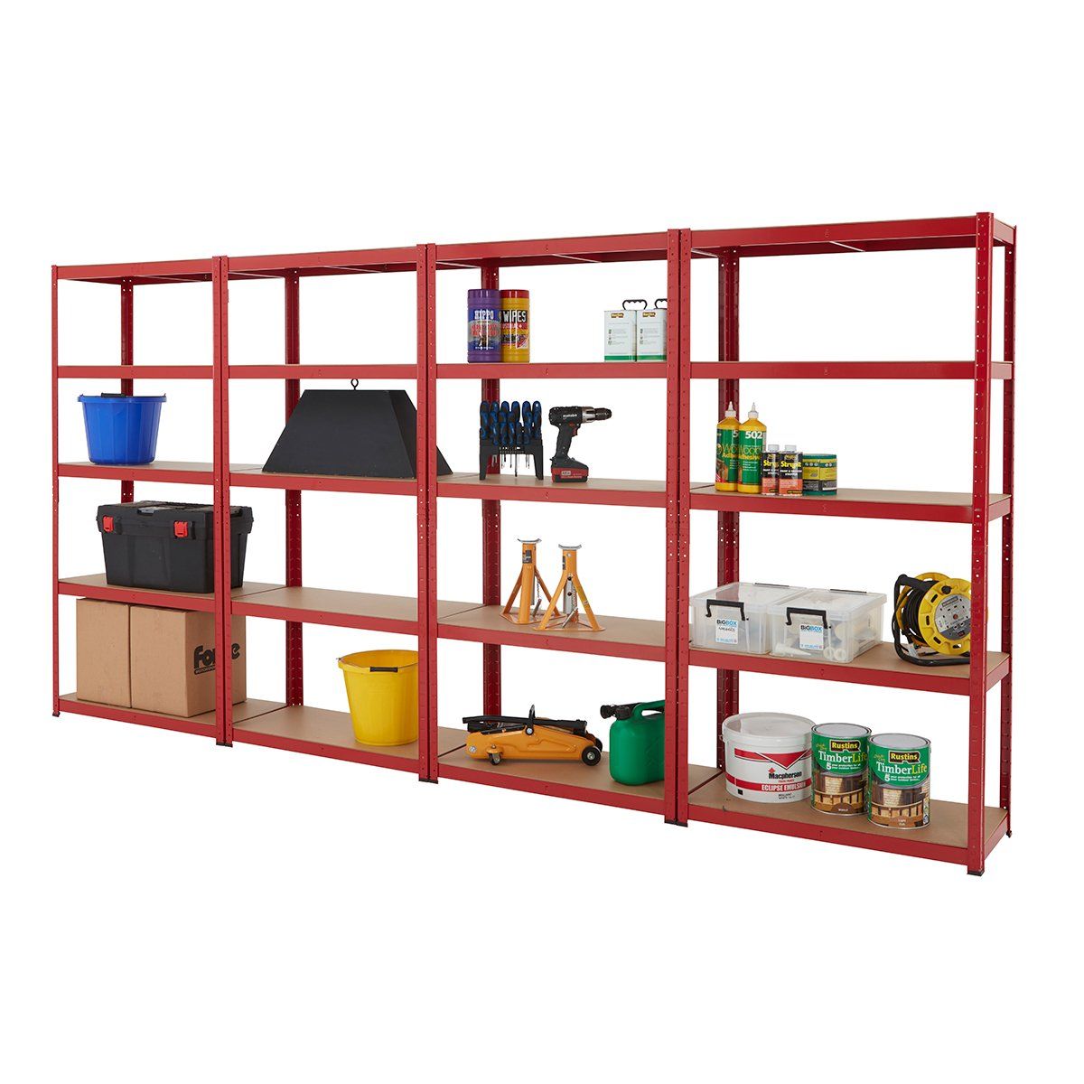 Red Garage Shelving Special Offer