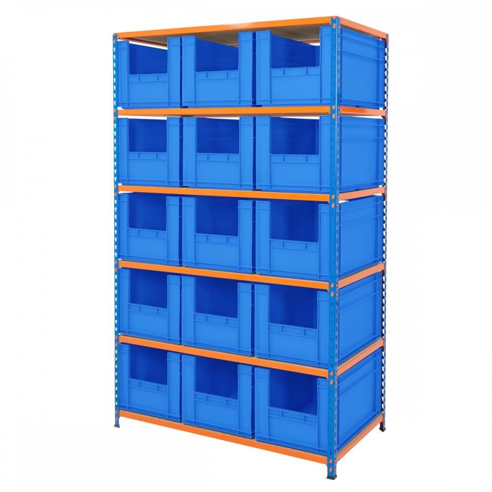 Euro Stacking Pick Bin Storage Kits | Racking.com