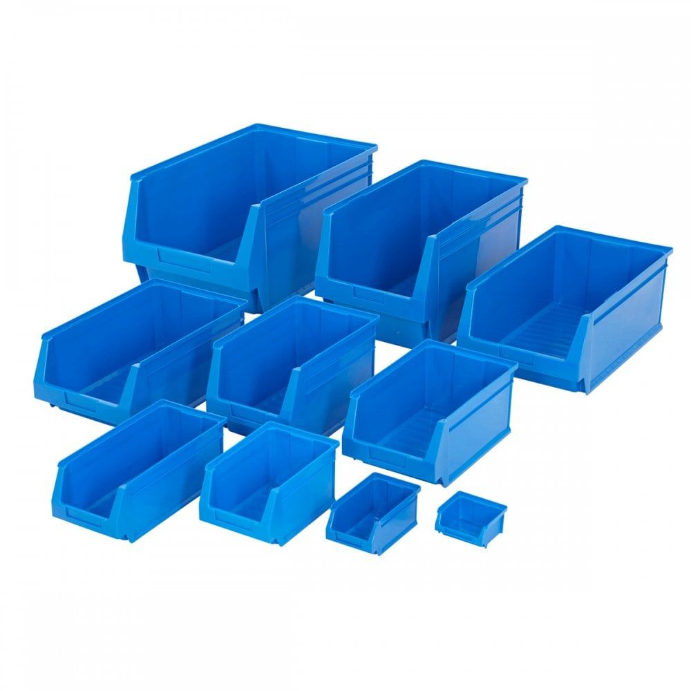 Parts Bin Racking Premium Plastic Parts Bins | Racking.com