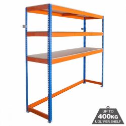 Heavy Duty 400kg Garage Space Saver Shelving
