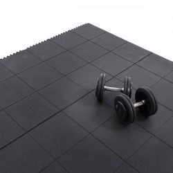Interlocking Rubber Gym Flooring