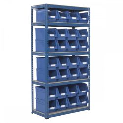 Garage 200kg 215w x 336d Parts Storage Bin Shelving