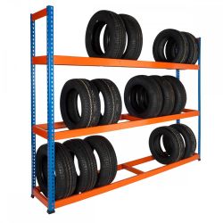 Heavy Duty 200kg Boltless Tyre Racking