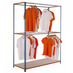 Industrial Garment Hanging Racking