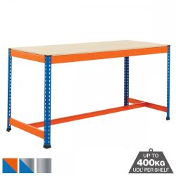 Heavy Duty 400kg Chipboard T-Bar Workbenches