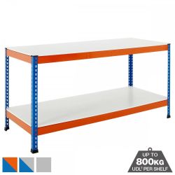 Heavy Duty 800kg Melamine Workbenches