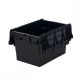 Recycled Plastic Attached Lid Containers