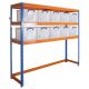 Heavy Duty 400kg Garage Space Saver Shelving & Really Useful Boxes