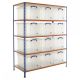 Industrial 340kg 84 Litre Really Useful Box Shelving