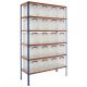 Industrial 340kg 24 Litre Really Useful Box Shelving