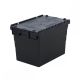 Recycled Plastic Attached Lid Containers