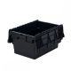 Recycled Plastic Attached Lid Containers