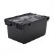 Recycled Plastic Attached Lid Containers