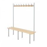 Express Changing Room Benches With Hooks | Racking.com