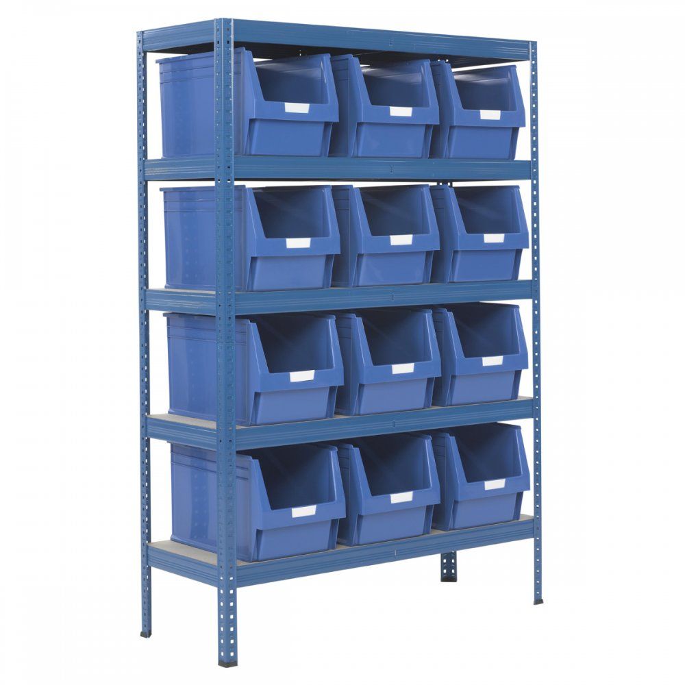 Industrial 265kg 303w x 500d Parts Storage Bin Shelving