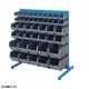 Free Standing Louvre Panel Bin Kit Stations