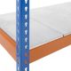 Heavy Duty 400kg Boltless Galvanised Steel Shelving 4 Level