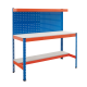 Tool Board & Louvre Panel Back Workstation