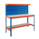 Tool Board & Louvre Panel Back Workstation