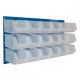 Wall Mounted Louvre Panel Bin Kits