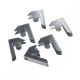 Set of Shelving Bay Connectors for Chipboard Shelving