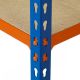Industrial 200kg Boltless Galvanised Steel Shelving 5 Level