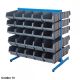 Free Standing Louvre Panel Bin Kit Stations