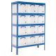 Industrial 265kg 35 Litre Really Useful Box Shelving