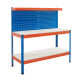 Tool Board & Louvre Panel Back Workstation