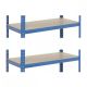 Industrial 265kg Boltless Shelving MDF Extra Levels