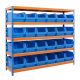 Heavy Duty 400kg 400w x 600d Parts Storage Bin Shelving